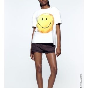 Zara SMILEY ® T-SHIRT
WHITE​